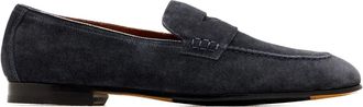 Doucal's suede loafers - Blue