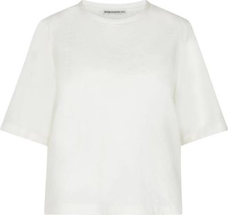 Drykorn Blouse met 3/4 mouwen - Dames - T-shirts - Wit - M - Tops