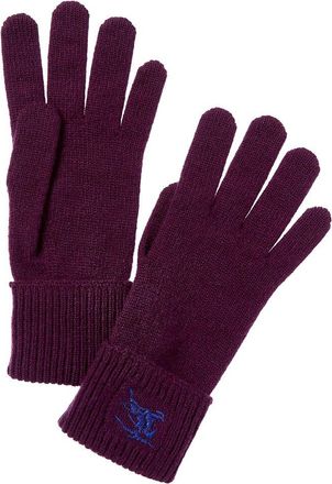 Burberry Ekd Cashmere-Blend Gloves