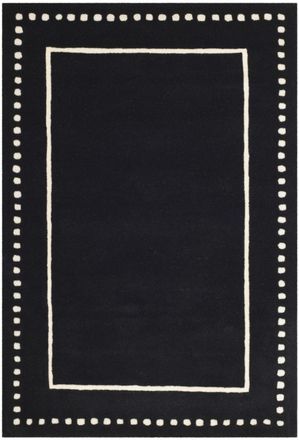 Safavieh Alfombra lana negro/marfil 122 x 183 cm