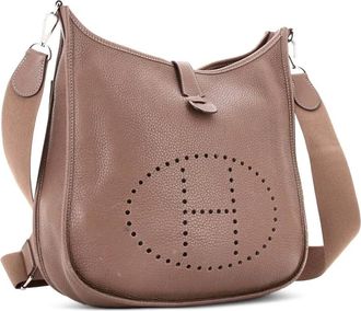 Hermès Evelyne Bag Gen III Clemence GM crossbody bag - Grijs