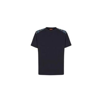 Missoni Heren, Tops, Zwart, Maat: S Katoen