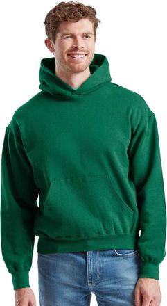 Fruit Of The Loom Fruit of the Loom Mannen Superkatoenen Hoodie (College Groen)