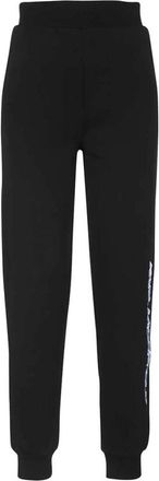 Karl Lagerfeld Logo Print Trainingsbroeken - Dames - Sweatpants - Zwart - L - Katoen - Broeken