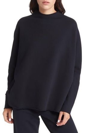 Frank & Eileen Effie Funnel Neck Capelet Sweatshirt in British Royal Navy at Nordstrom, Size X-Small