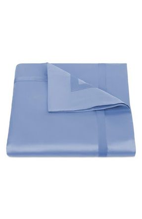 Matouk Nocturne Duvet Cover in Azure at Nordstrom, Size King