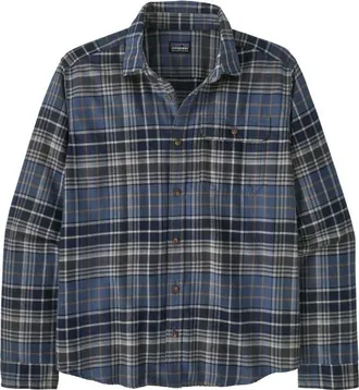 Patagonia L/S LW Fjord Flannel Shirt Hemd f&uuml;r Herren | blau