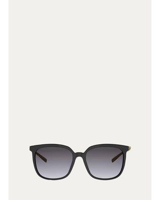 Dior Bow S1I 55MM Square Sunglasses