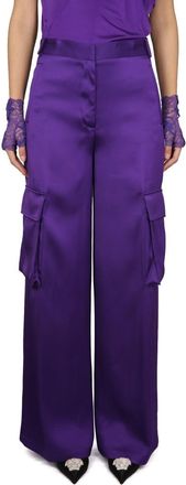 Versace Duchesse Trousers - Purple
