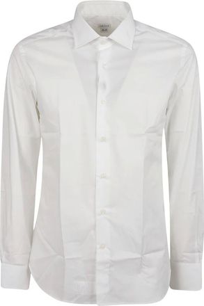 Orian Orian - Long Sleeve Slim Shirt - Heren - Overhemden - Wit - Maat: M