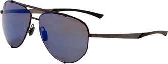 Porsche Design Mens 63mm Dark Gunmetal Sunglasses
