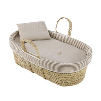 Cambrass Moises de palma acolchado une 39x80x25 cm beige