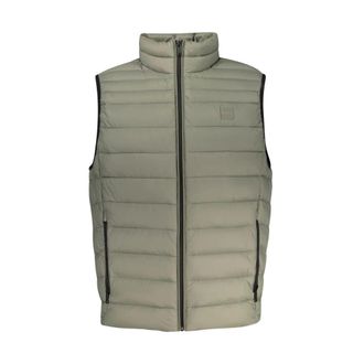 HUGO BOSS Hugo, Vests, male, Green, Size: S Poliammide Jacket