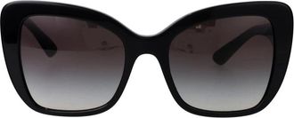 Dolce & Gabbana Stijlvolle zonnebril met model 0Dg 4348 - Dames - Zonnebrillen - Zwart - 54 MM - Accessoires