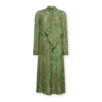 Elena Miro Mujer, Vestidos, Verde, Talla: 7XL