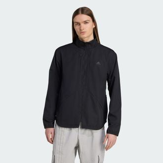 adidas Originals ADIDAS Originals Mens Cutline Windbreaker - Black - Size X-Large