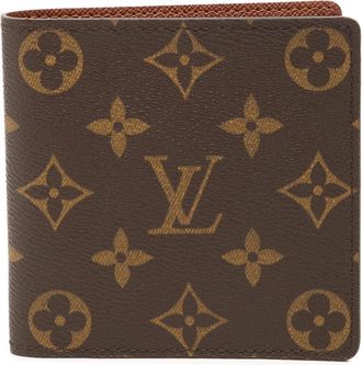 Louis Vuitton Brown Monogram Pvc Leather Wallet (Bi-Fold) (Pre-Owned)