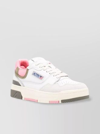 Autry low top sneakers with contrast heel tab