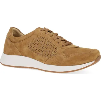 Dansko Catie Sneaker in Tan Suede at Nordstrom, Size 5.5-6Us