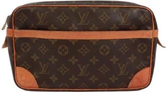 Louis Vuitton Borsa a mano Pre-owned Monogram - - Pre-owned - Uomo - Marrone - ONE SIZE
