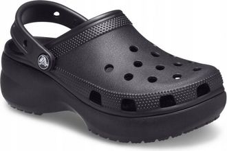 Crocs Classic Plataforma Clog Mujer 206750 W10 I Eu 41 Negro