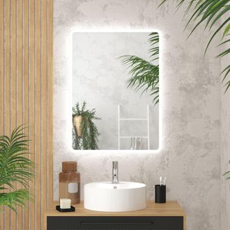 Aurlane Aurlane - Reversible Ip24 Led Espejo - 60x80cm Go Rectangular Led 60