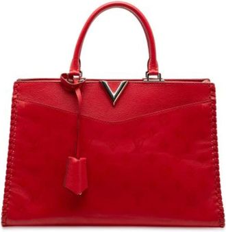 Louis Vuitton Pre-owned Handbags, female, Red, Size: ONE SIZE Pre-owned Vintage Handbag