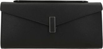 Valextra Clutch in pelle - Nero