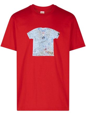 SUPREME T-shirt 30th Anniversary First Tee - Rosso