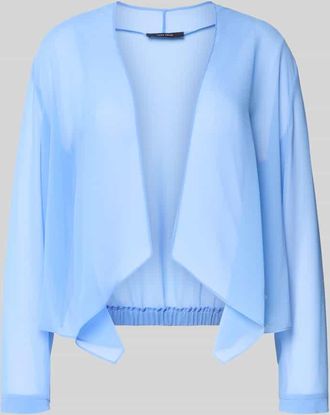 Vera Mont Jacke aus Chiffon in offener Passform in Hellblau, Gr&ouml;&szlig;e 36