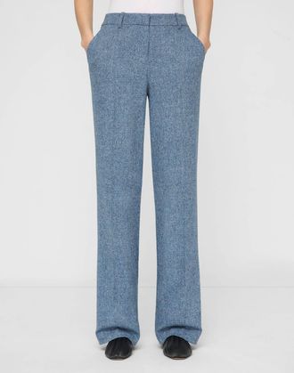 Lafayette 148 New York Gates Pants In Bluebell Multi