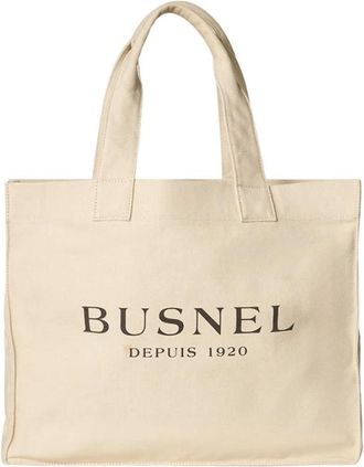 Busnel Canvas Tote Bag - Dames - Shoppers - Beige - ONE Size - Katoen - Tassen