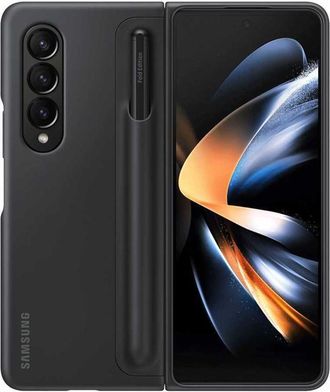 Samsung Standing Cover Mit Pen Black, F&uuml;r Samsung Galaxy Z Fold4, Ef-of93pcbegww