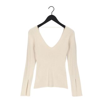 Notes du Nord Dames, Truien, Beige, Maat: M