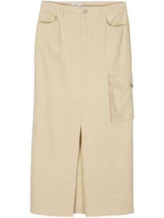 Filippa K Sourced Crepe Cargo Skirt
