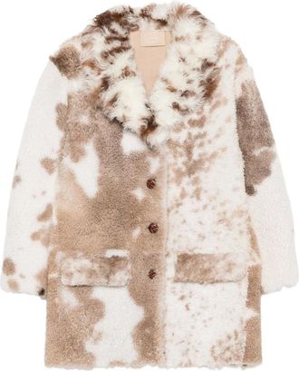 Prada Patterned Coat