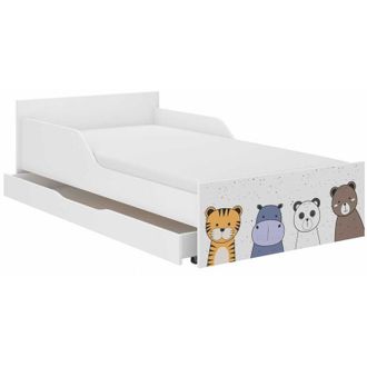 OEM Cama Infantil Pufi 160x80 Mini Zoo