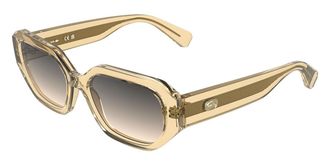 Lacoste L6091S 749 Womens Sunglasses Yellow Size 55