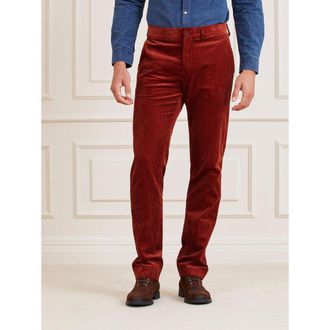 Guess Brown Cotton Casual Mens Pants