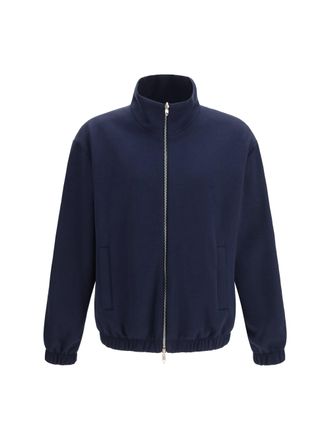 Umit Benan Reversible Silk and Polyurethane Jacket - Navy