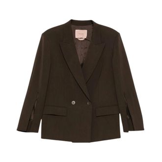 Twinset Mujer, Chaquetas, Marr&oacute;n, Talla: L