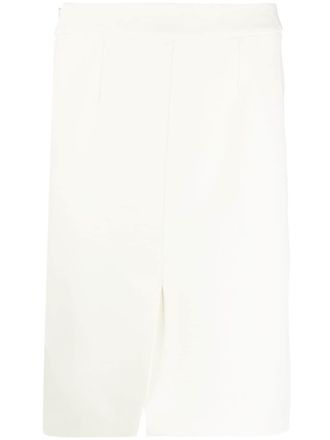 Heron Preston High waist kokerrok - Beige