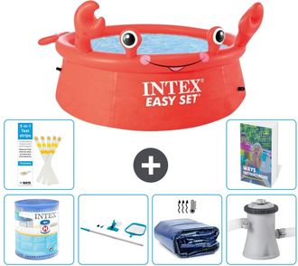 Intex Piscina Easy Set Redonda - Cangrejo - 183x51 Cm - 7-piezas S20