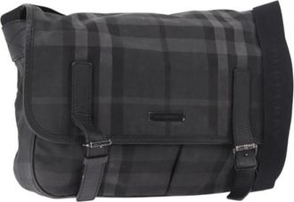 Burberry Pre-owned Vintage Schoudertas - Dames - Vintage Schoudertas - Grijs - ONE Size - Nylon - Vintage