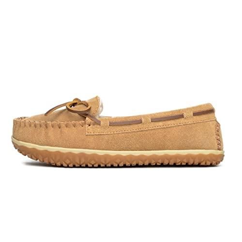 Chaussures Minnetonka noir femme en promo