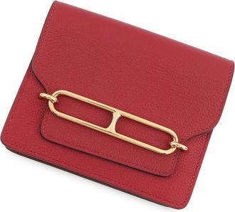 Herm&egrave;s Rouge H Coin Purse/Coin Case (Pre-Owned)