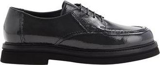 8 by YOOX PATENT LEATHER LACE UP