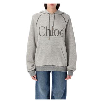 Chlo&eacute; Oversized Logo Hoodie