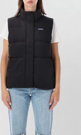 Patagonia down high collar vest
