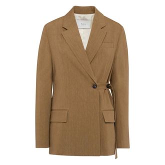 Tela Blazers, female, Brown, Size: S K210 Giacca Omega